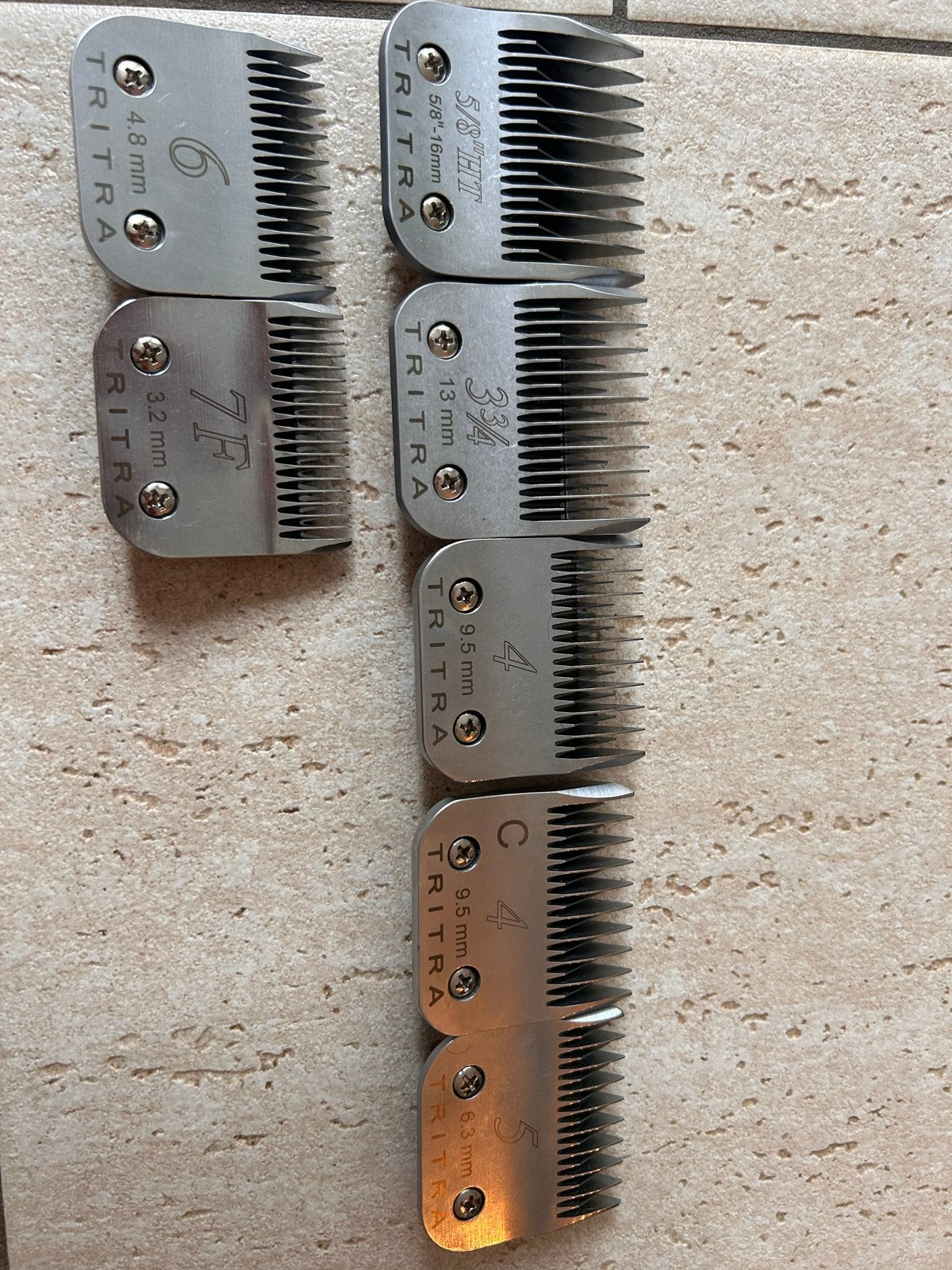 TRITRA scheerkoppen set 6 stuks 16,  13,   9,5,  6,3, 4,8,mm, Ophalen, Nieuw