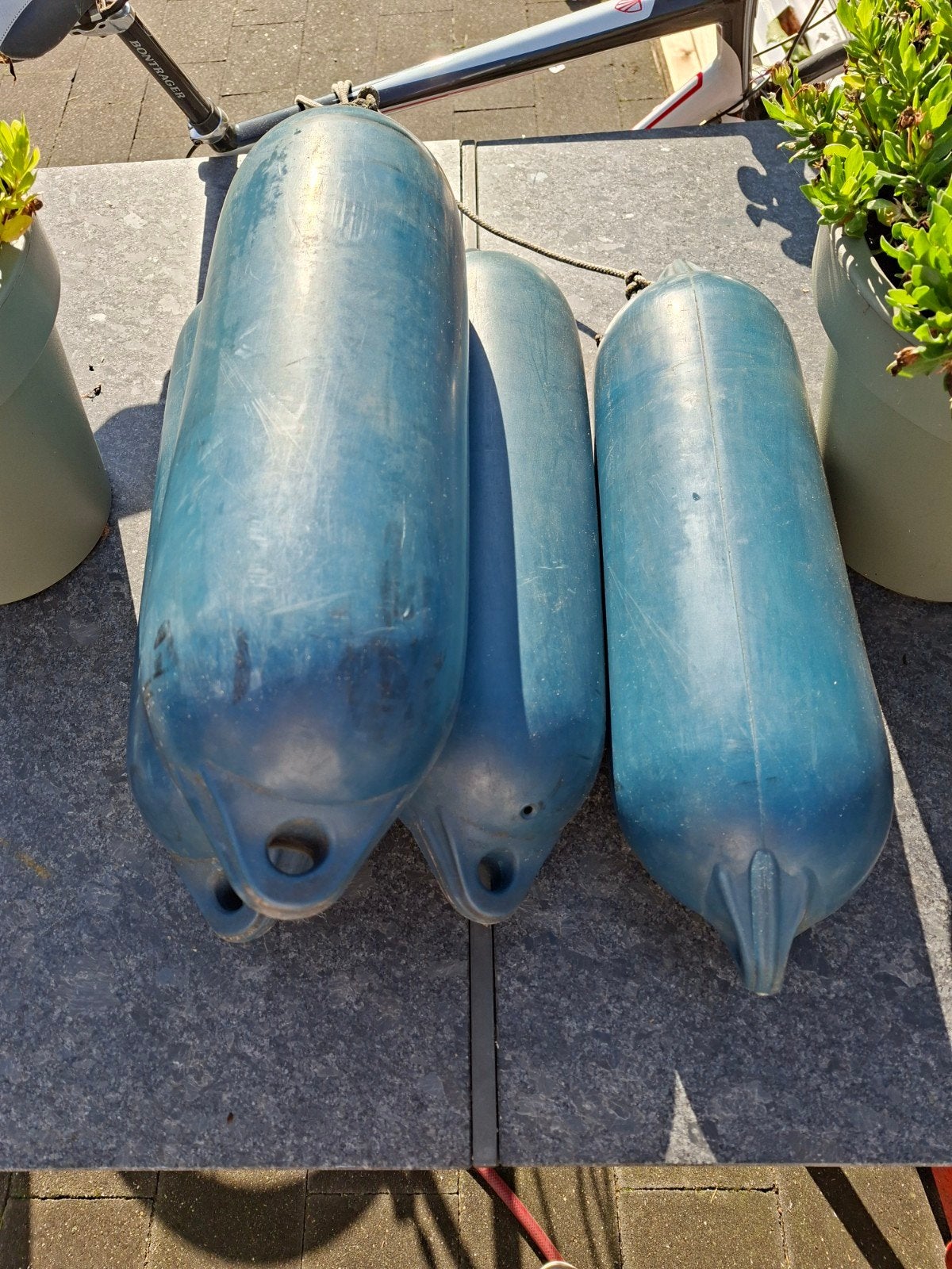 4 fenders, Watersport en Boten, Accessoires en Onderhoud, Ophalen, Gebruikt, Overige typen