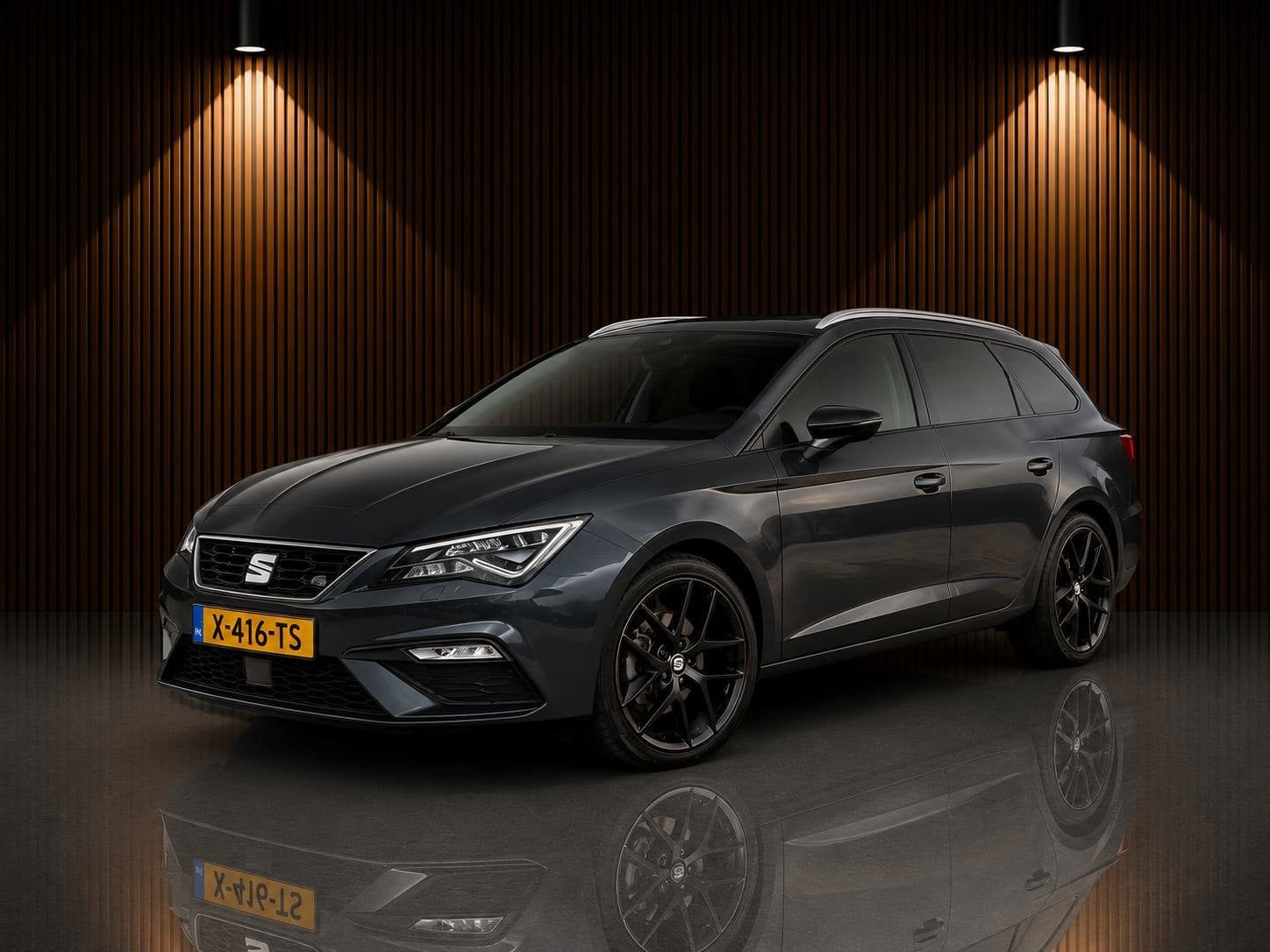 Seat Leon ST 1.5 TSI FR Ultimate Edition Black Sky, Auto's, Euro 6, 4 cilinders, Leon, Alcantara