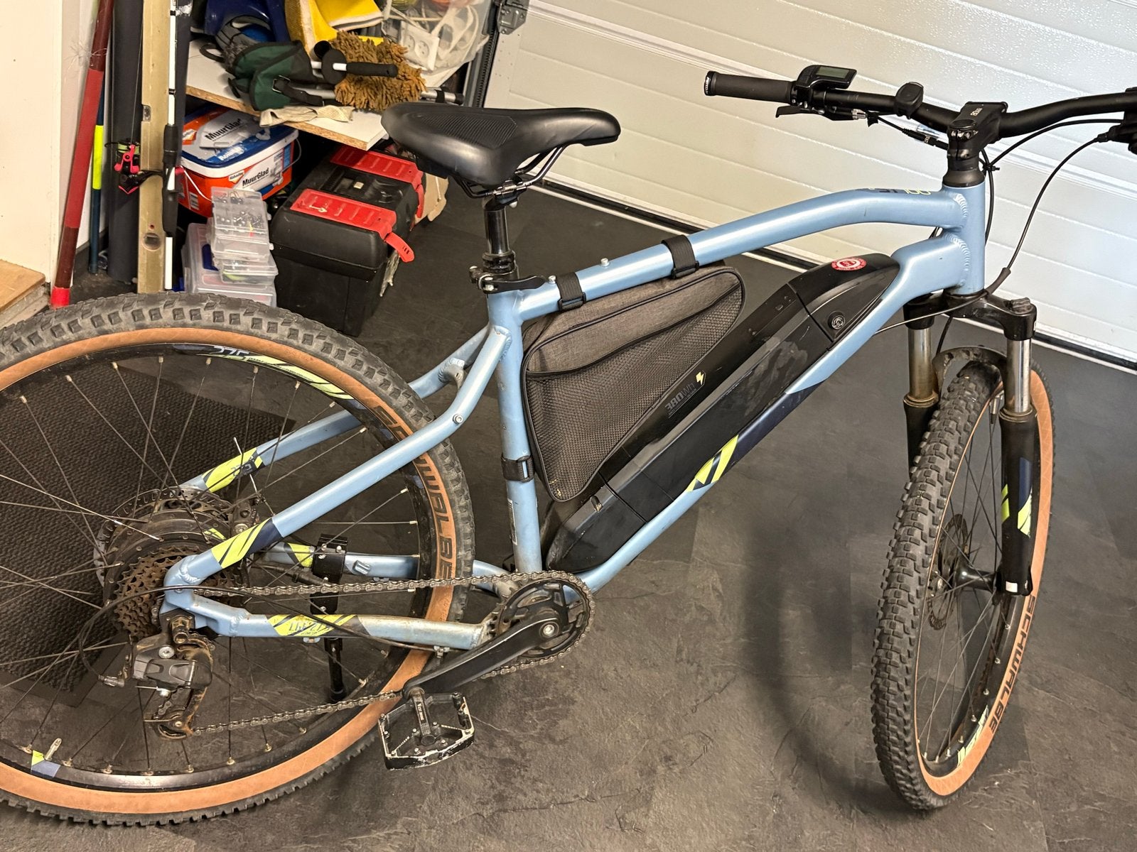 Rockrider E-Bike ST100 (maat M)  - Zo goed als nieuw, Ophalen of Verzenden, Zo goed als nieuw, Overige merken