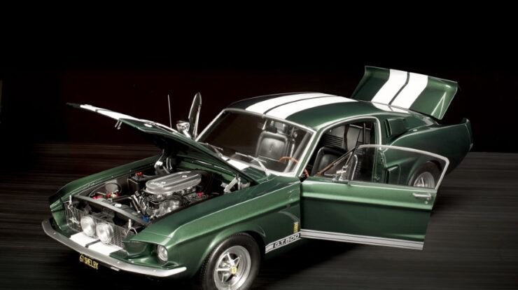 Altaya Ford Mustang Shelby GT500 1/6 GROOT! Evt met figuren, Ophalen of Verzenden, Zo goed als nieuw, Auto