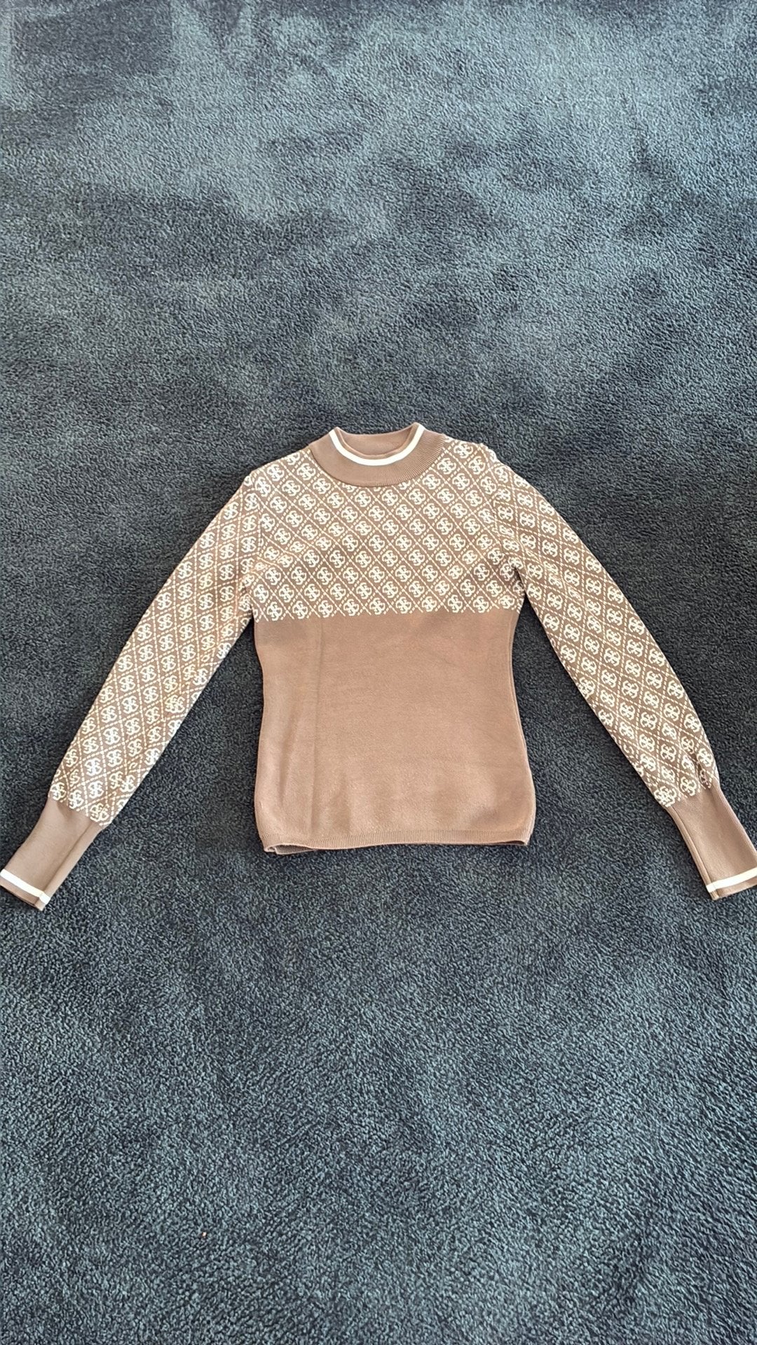 Guess trui maat S, Kleding | Dames, Ophalen of Verzenden, Gedragen, Maat 36 (S), Beige