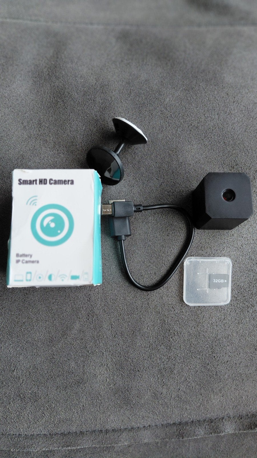 Smart HD Camera - Compacte IP Camera met 32GB SD-kaart, Ophalen of Verzenden, Nieuw, Binnencamera