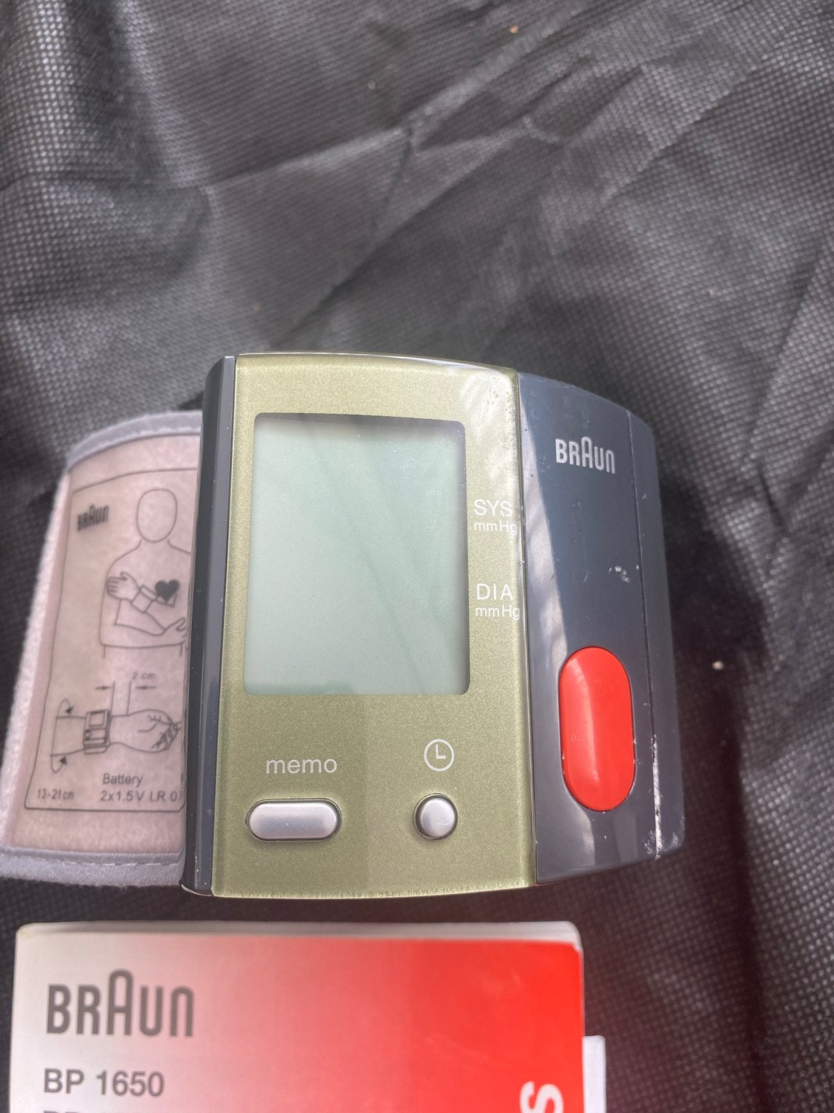Braun BP 1650 VitalScan Plus Bloeddrukmeter, Ophalen, Gebruikt, Overige typen