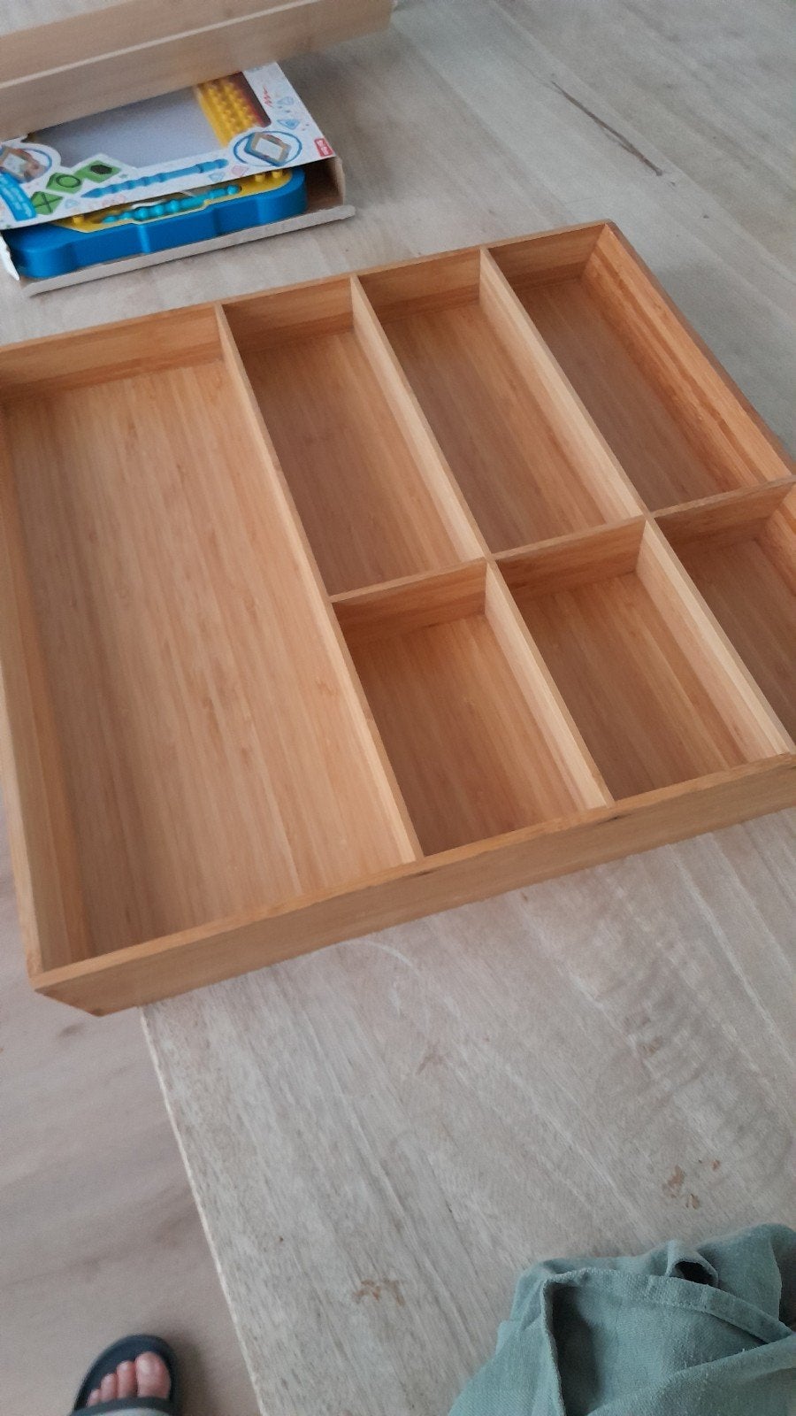 IKEA VARIERA Bestekbak Bamboe - Zo goed als nieuw, Ophalen, Overige typen, Hout, IKEA