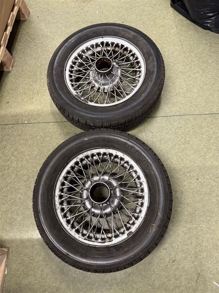 MG midger spaakwielen 13 inch twee stuks, Auto diversen, Auto-accessoires, Gebruikt, Ophalen of Verzenden