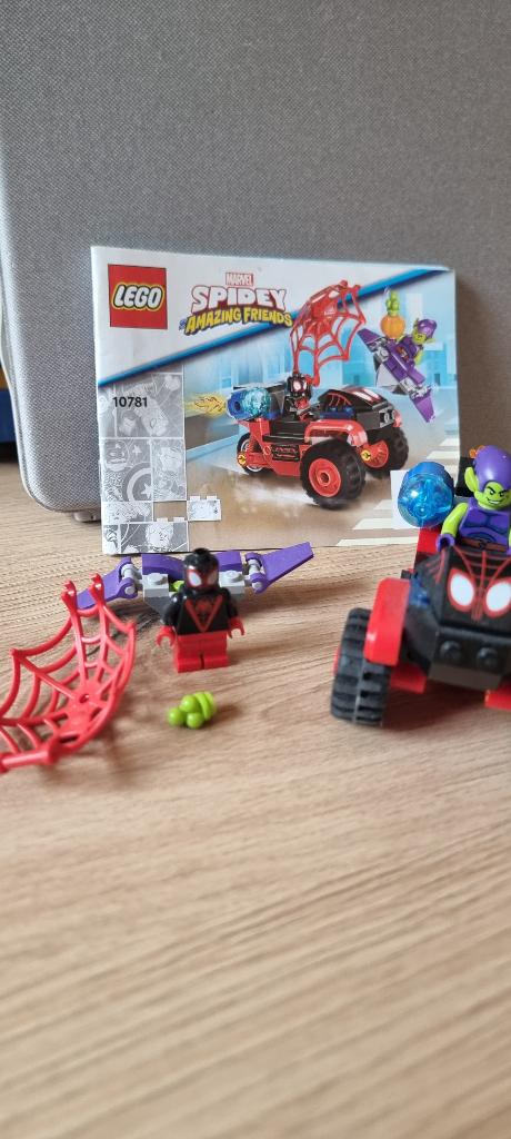 10781 LEGO Miles morales spider man, Marvel, Lego, Ophalen of Verzenden, Complete set