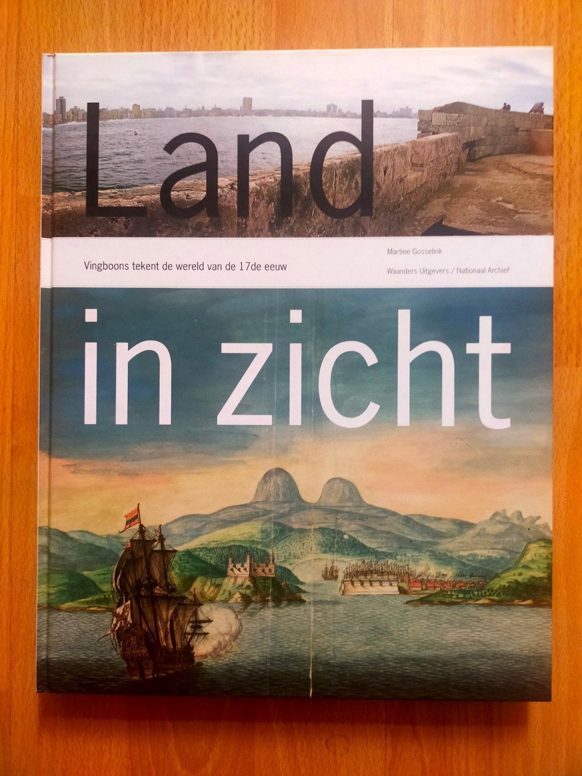Land in Zicht - Vingboons tekent de wereld van de 17de eeuw, Overige gebieden, Ophalen of Verzenden, Zo goed als nieuw, 17e en 18e eeuw