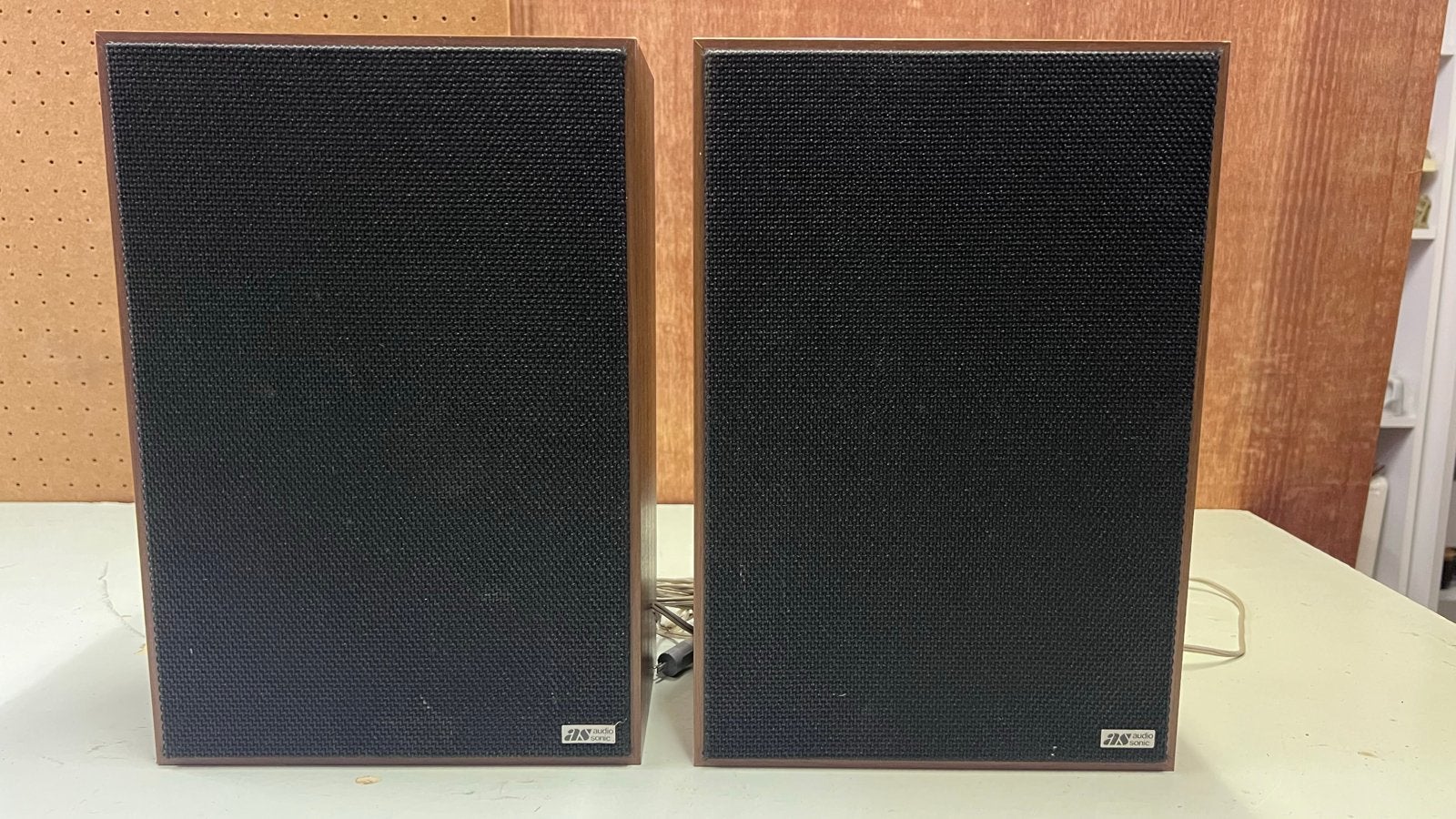 Audio Sonic SB 40 Hi-Fi Boekenplank Luidsprekers (Vintage), Gebruikt, Minder dan 60 watt, Boekenplank luidspreker, Ophalen