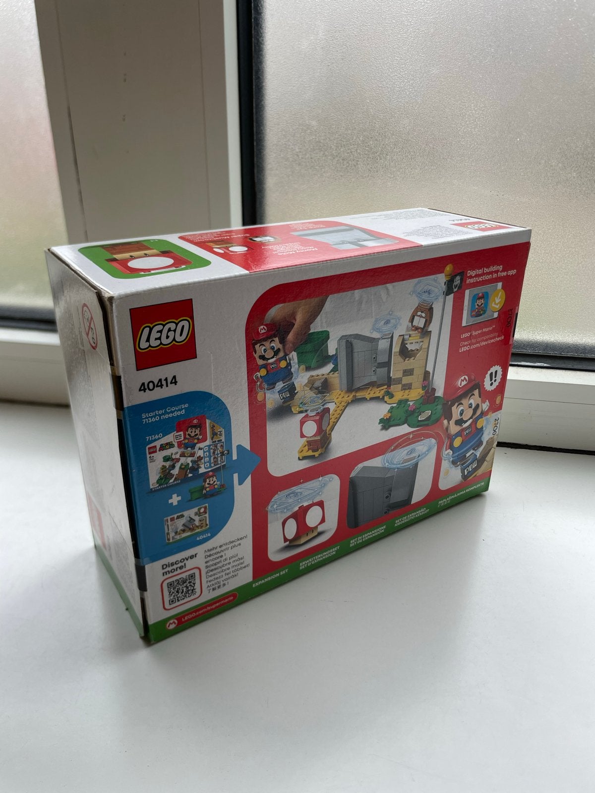 Lego Super Mario 40414 Monty Mole & Super Mushroom Nieuw Ges, Overige thema's, Lego, Nieuw, Ophalen of Verzenden