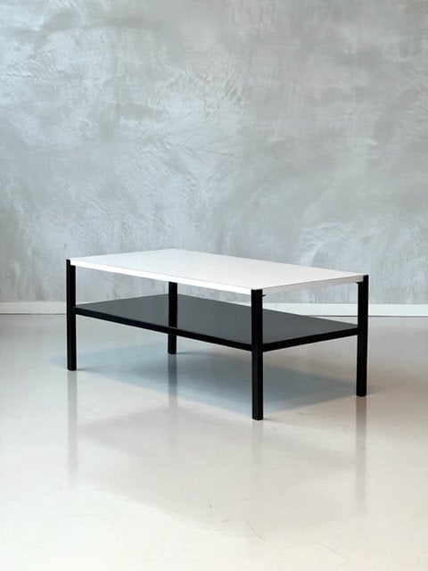 Regal salontafel Wim Rietveld vintage Ahrend bijzettafel, Overige houtsoorten, Gebruikt, 50 tot 100 cm, .