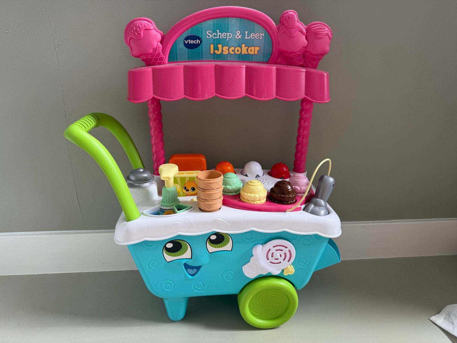 VTech Schep & Leer IJscokar - Interactief Speelgoed, Ophalen, Zo goed als nieuw, Jongen of Meisje