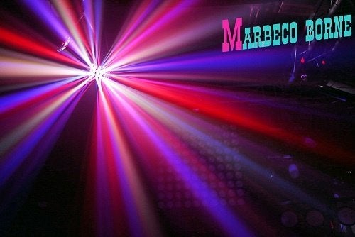 LED licht effect, Butterfly II mini derby, RGBAWP, Info@marbeco.com, Geluidgestuurd, Nieuw, BeamZ
