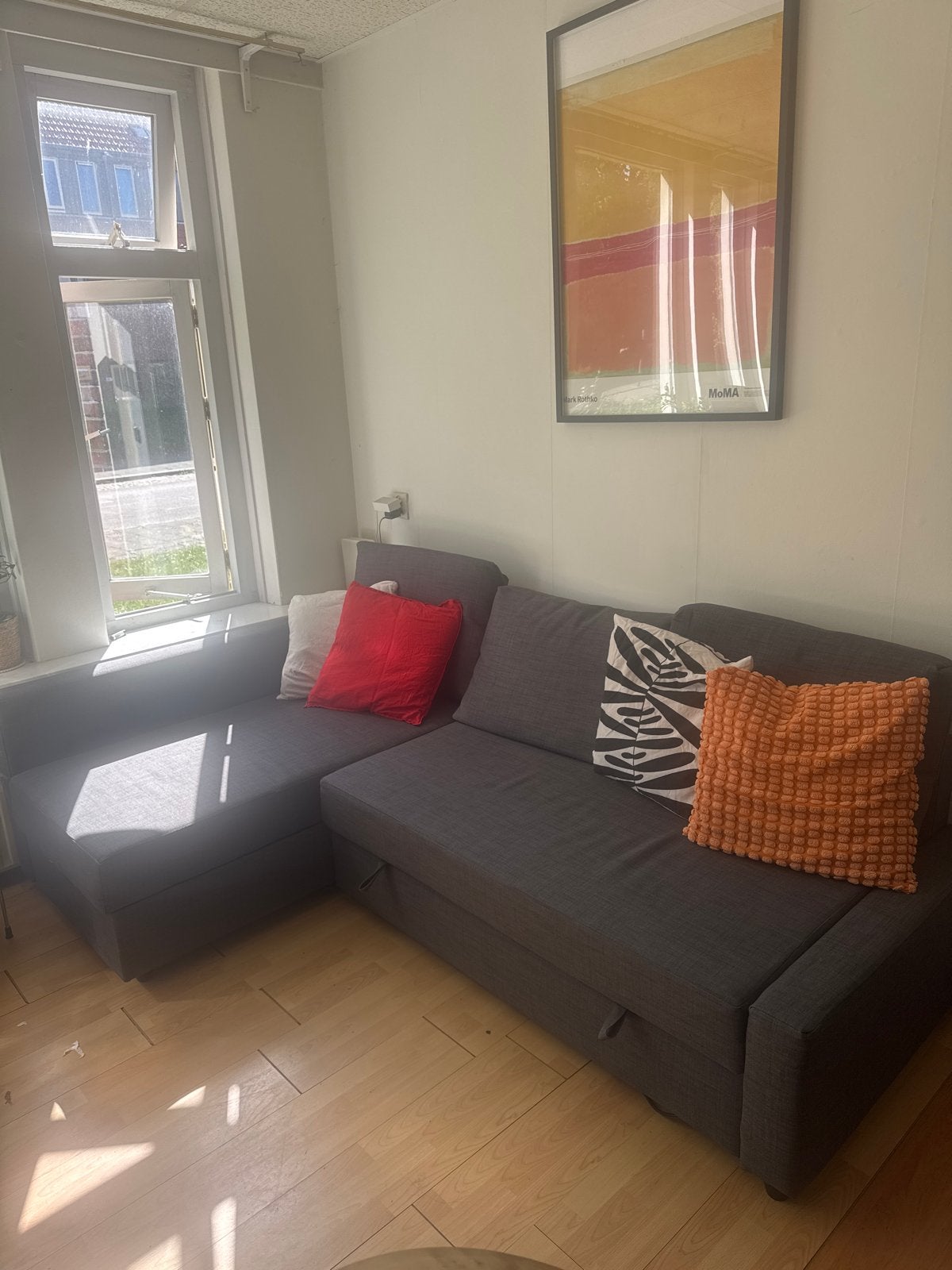 Zo goed als nieuwe slaapbank - comfortabel en praktisch, Huis en Inrichting, Ophalen, Zo goed als nieuw