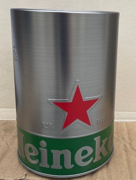 Heineken afschuimbakje blik, Verzamelen, Ophalen of Verzenden, Nieuw, Overige typen, Heineken