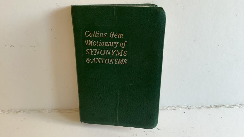 Woordenboekje synonyms & antonyms 1974, Engels, Ophalen of Verzenden, Overige uitgevers, Engels