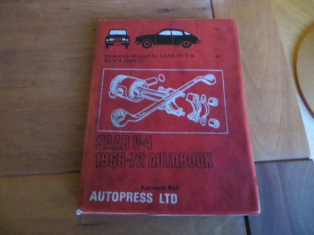 Autopress workshop manual vraagbaak Saab 95 V4, Saab 96 V4, Ophalen of Verzenden