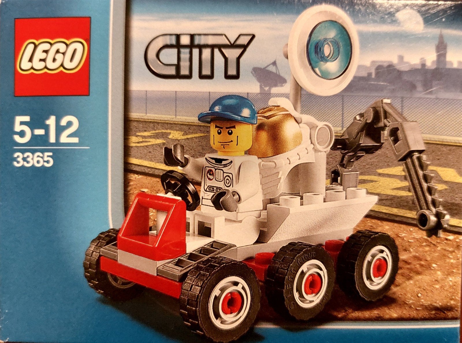 Lego City Ruimteschip Maanbuggy 3365, Ophalen, City, Lego, Zo goed als nieuw