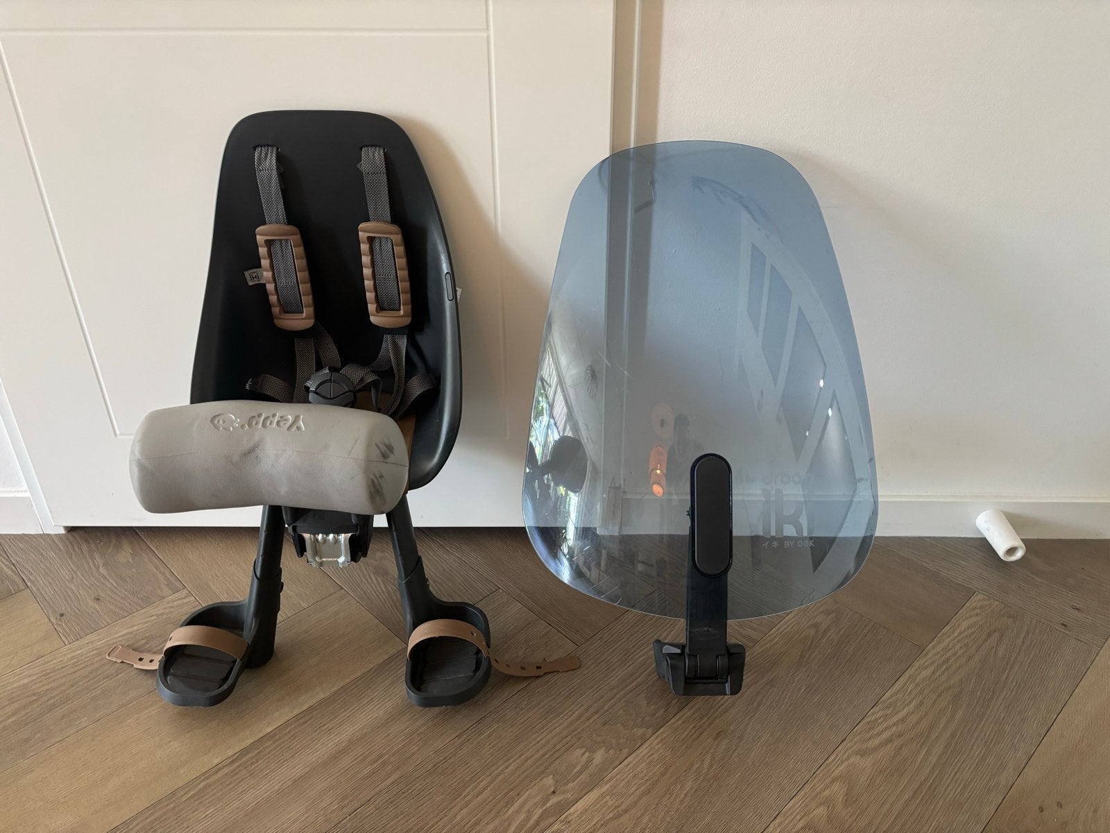 Urban Iki Voorzitje Compleet met Windscherm en Accessoires, Ophalen, Voorzitje, 0 t/m 13 kg, Gebruikt