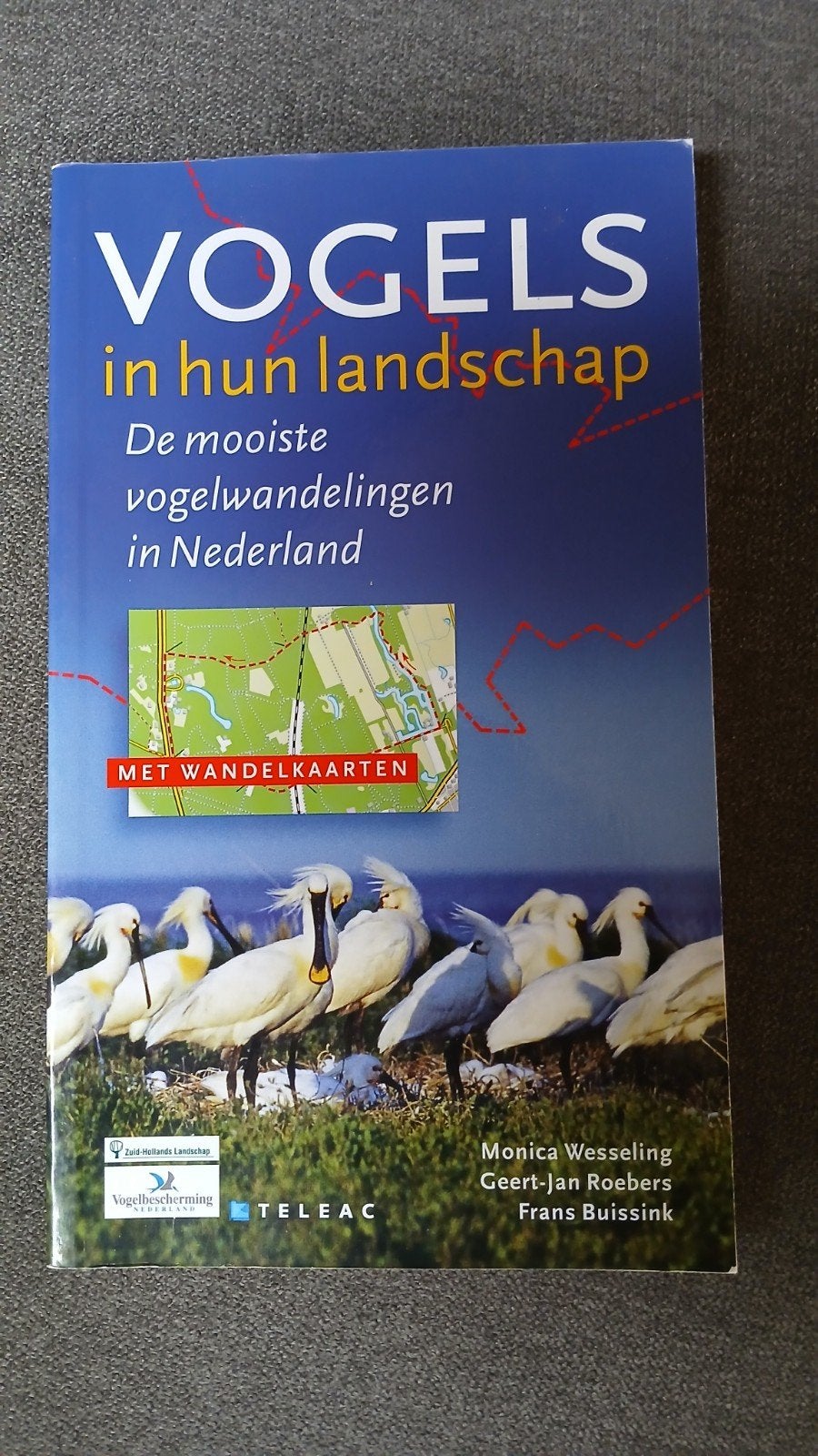 Vogels in hun landschap - Wandelgids met kaarten, Ophalen of Verzenden