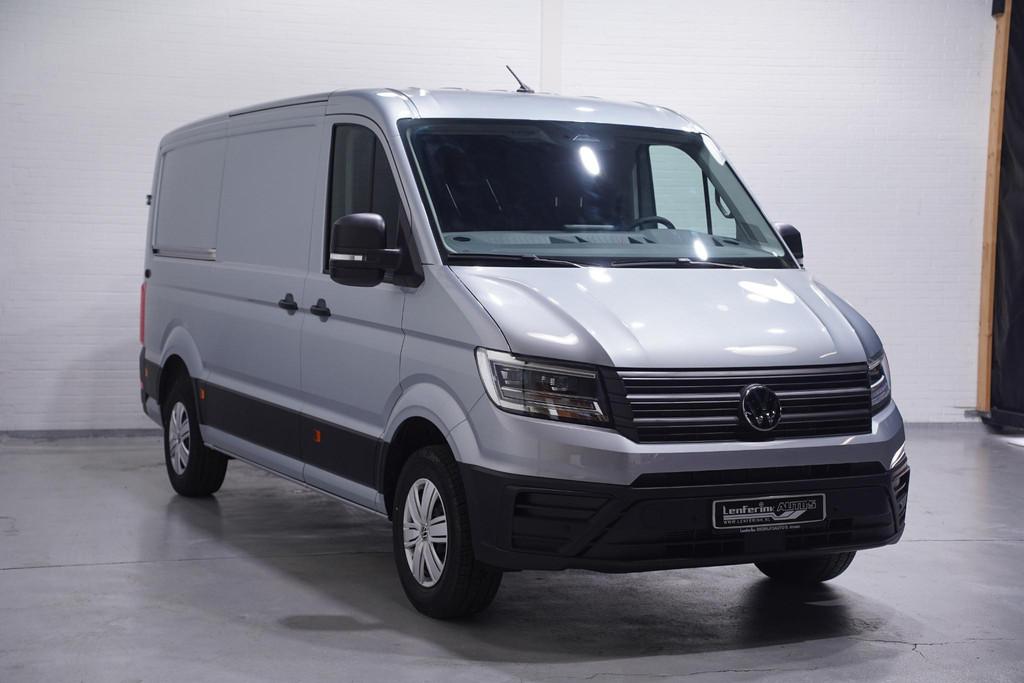 Volkswagen Crafter 2.0 TDI 140 pk L3H2 DSG Aut. Nwe Model BP, Lichtsensor, Stof, Gebruikt, 4 cilinders
