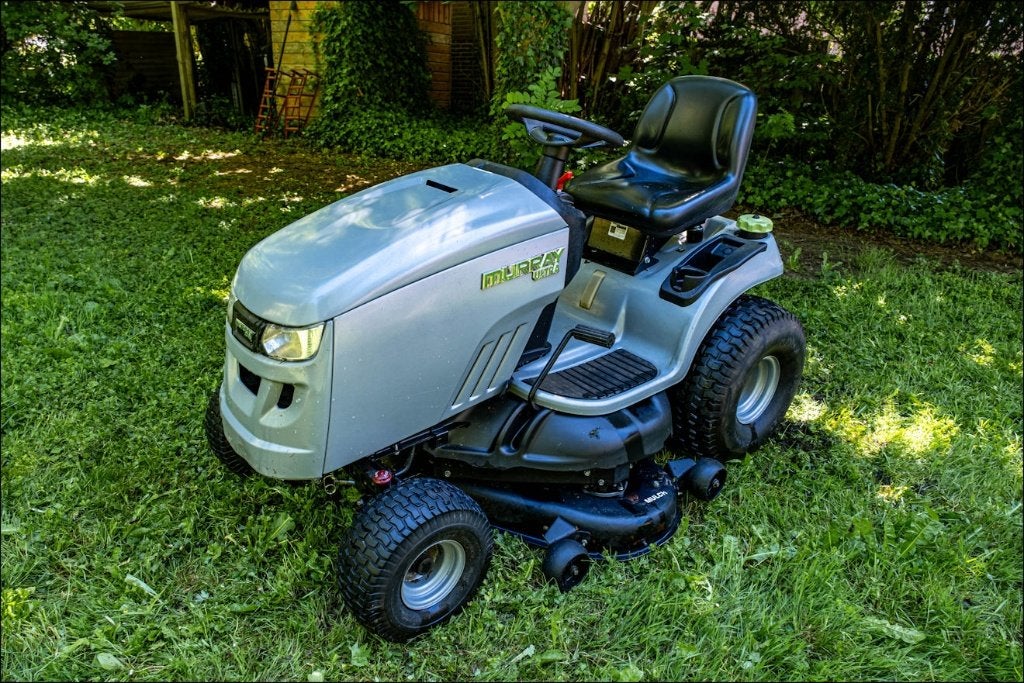 Murray zitmaaier. Maaibreedte 117 cm.  Cruise controle., Tuin en Terras, Ophalen, Gebruikt, Murray, Mulchfunctie