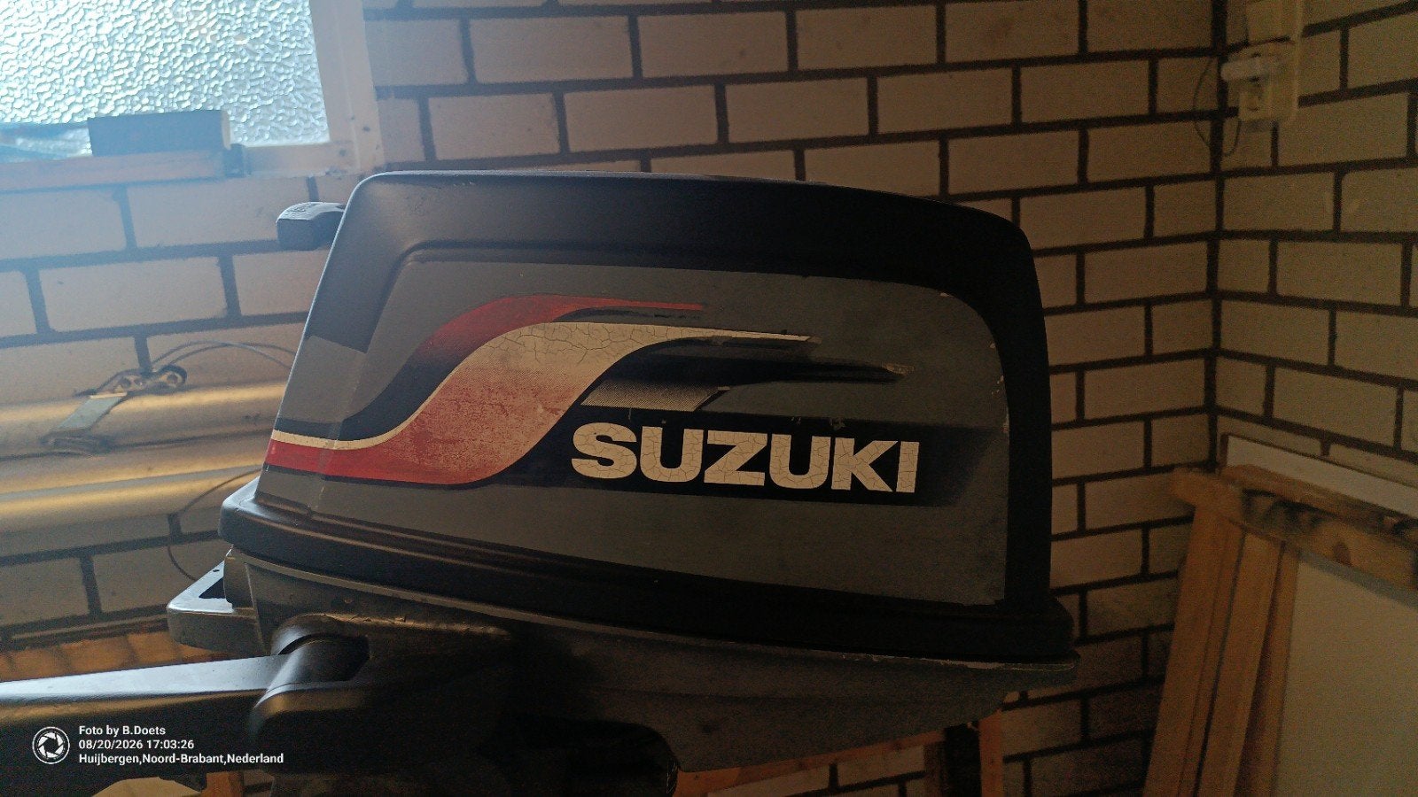 Suzuki buitenboordmotor 6 pk - Volledig nagekeken, Watersport en Boten, Buiten- en Binnenboordmotoren, Ophalen, Gebruikt, 5 tot 10 pk