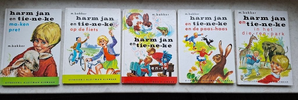 Harm Jan en Tieneke. M Bakker, serie Toverfluit, Boeken, Gelezen, Fictie algemeen, M. Bakker, Ophalen of Verzenden