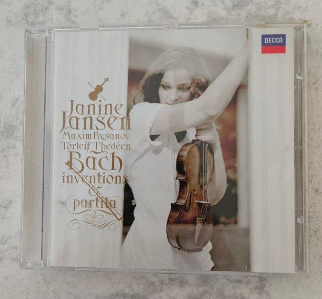 Janine Jansen - Bach: Inventions & Partita, Ophalen of Verzenden, Barok, Zo goed als nieuw, Overige typen