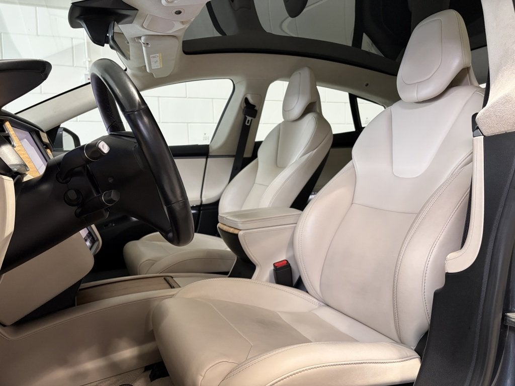 TESLA Model S 100 kWh D 422PK AWD S Luchtvering, Pano, Self-, Auto's, 0 cilinders, 110 €/maand, Model S, Zilver of Grijs
