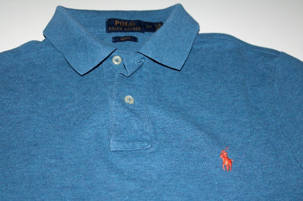 Ralph Lauren polo JEANS blauw maat S, Blauw, Ralph Lauren, Ophalen of Verzenden, Zo goed als nieuw