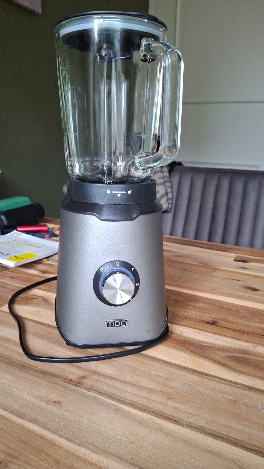 MOA Blender - Krachtige Keukenmachine, Ophalen of Verzenden, Zo goed als nieuw, Blender