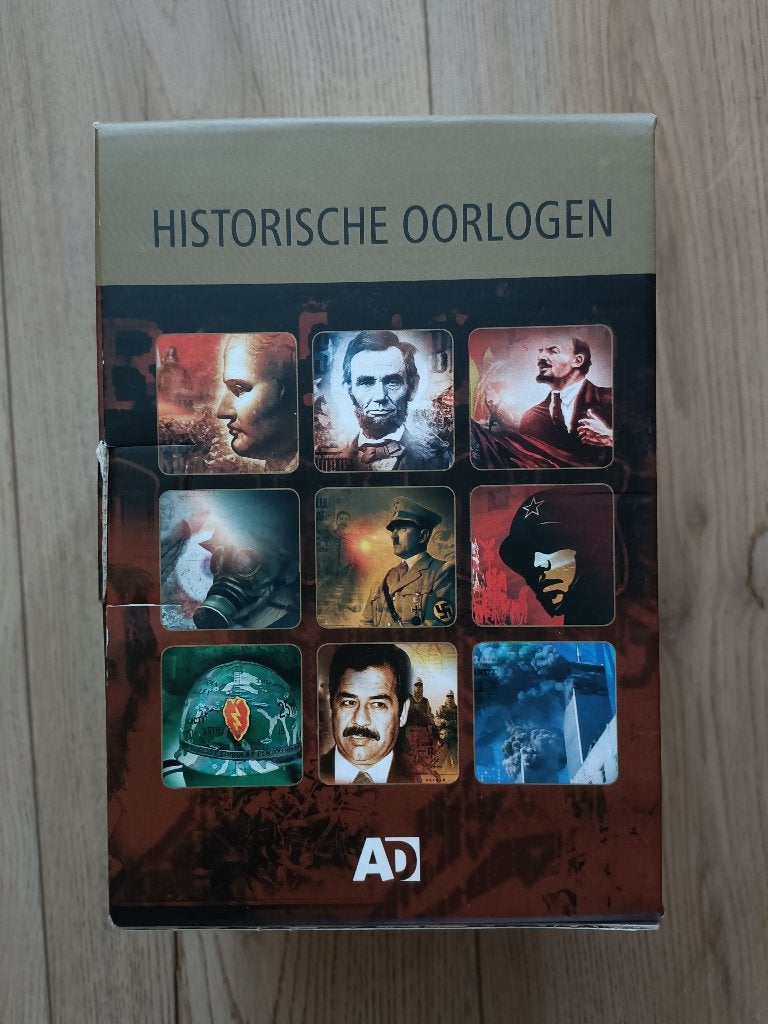 Een 20 DVD-Box over Historische Oorlogen., Oorlog of Misdaad, Inclusief doosje, Ophalen of Verzenden, Zo goed als nieuw