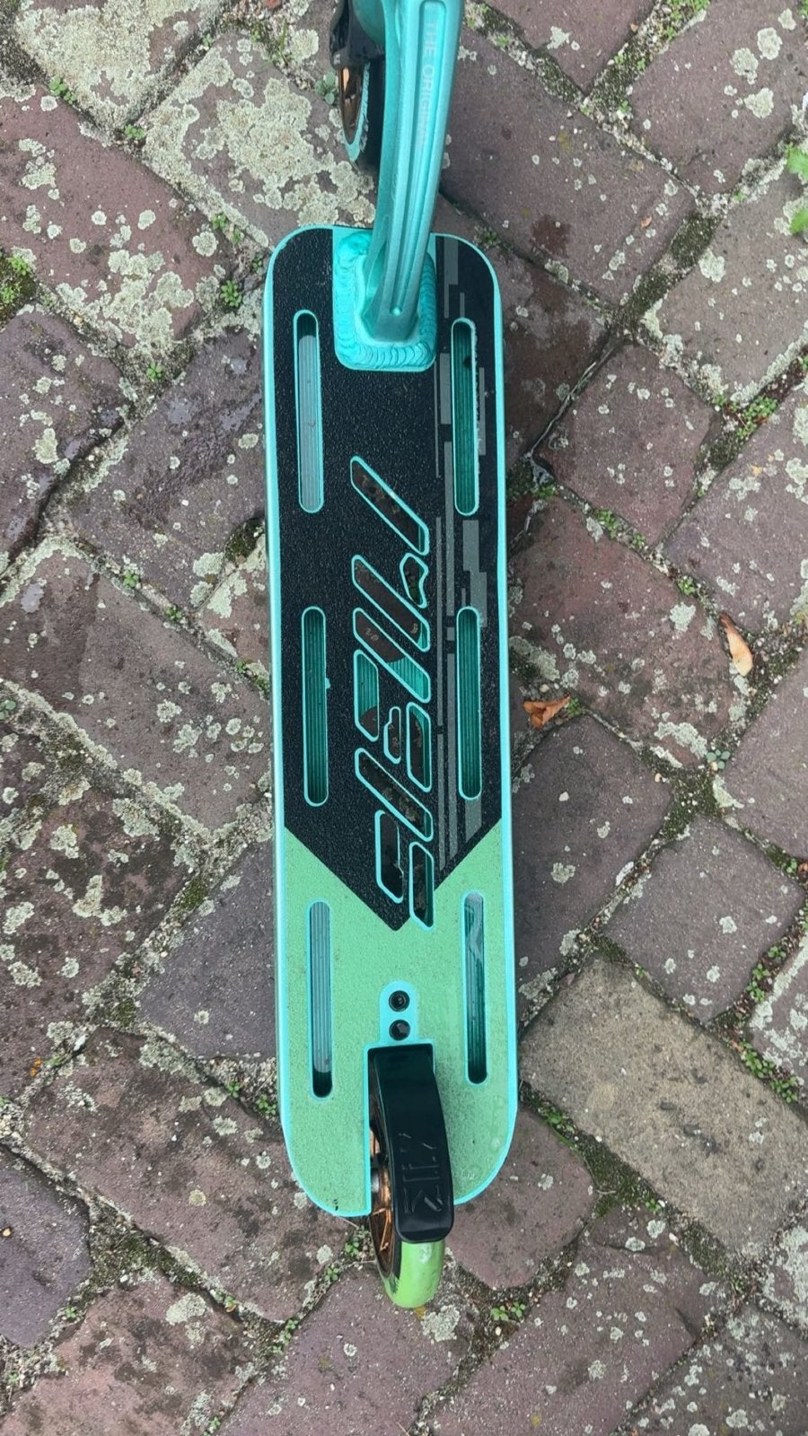 Madd Gear MGP Origin Team stuntstep – turquoise/mint, Fietsen en Brommers, Ophalen of Verzenden, Gebruikt, Gewone step