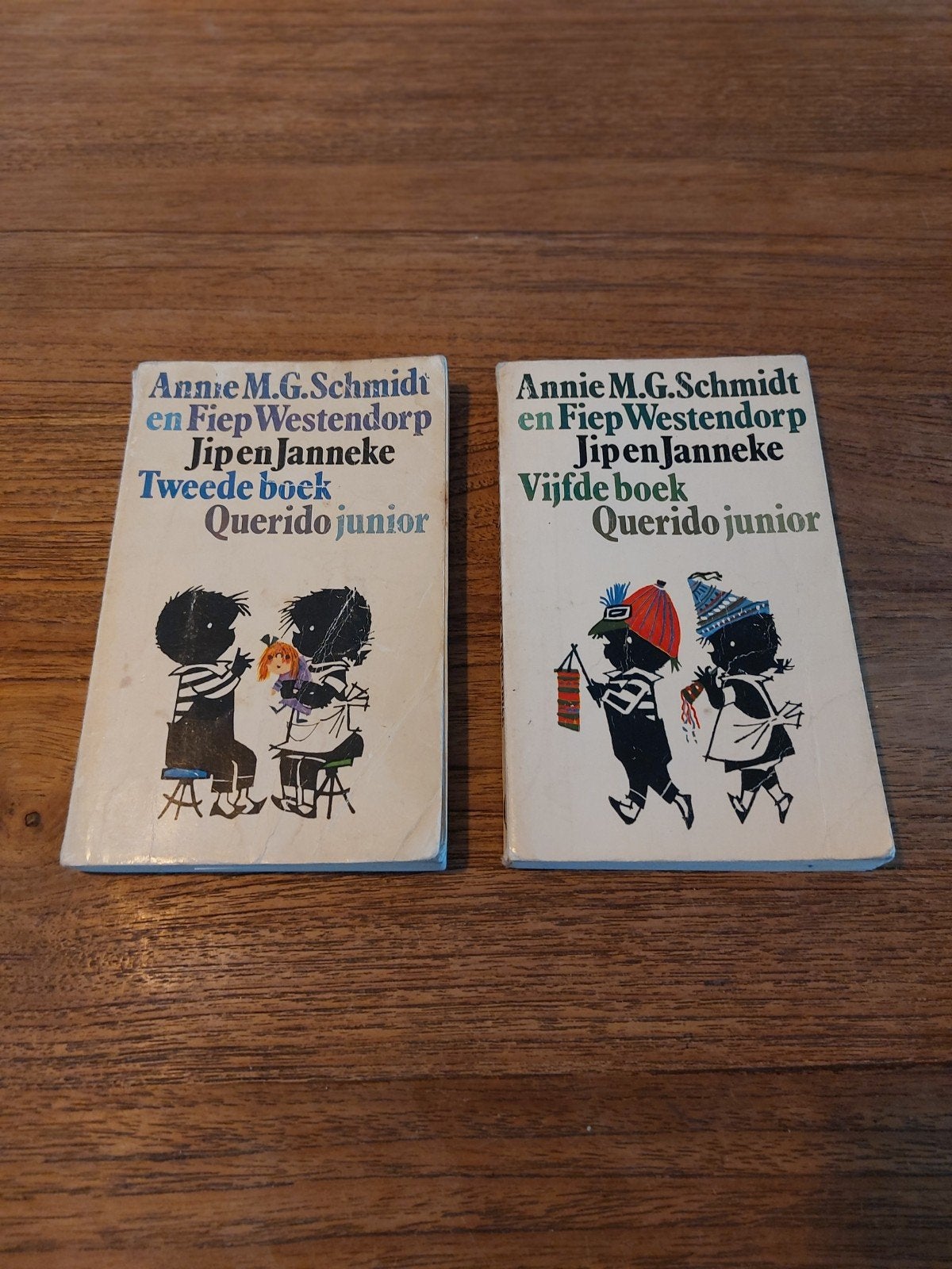 Jip en Janneke 2de en 5de boek, Ophalen of Verzenden, Gelezen