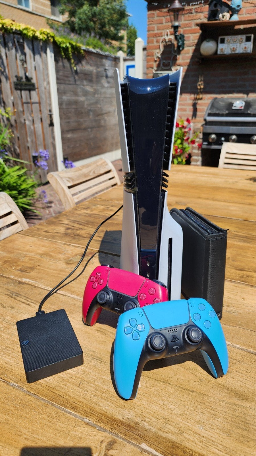 PS5 Pro 2TB, Discdrive, 2 Hall-effect Controllers, 5TB HDD, Ophalen of Verzenden, Zo goed als nieuw, Playstation 5