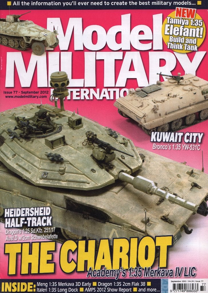 Model Military international magazine No 77, Ophalen of Verzenden, 1:32 tot 1:50, Auto, Overige merken