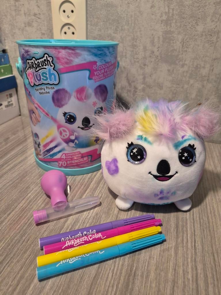 Air Brush plush, Ophalen
