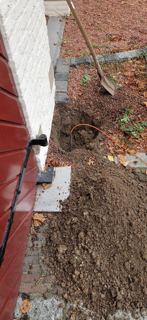 Houten  garage deuren electrische . NICE, Doe-het-zelf en Verbouw, Deuren en Horren, Ophalen, Gebruikt, 120 cm of meer, Garagedeur