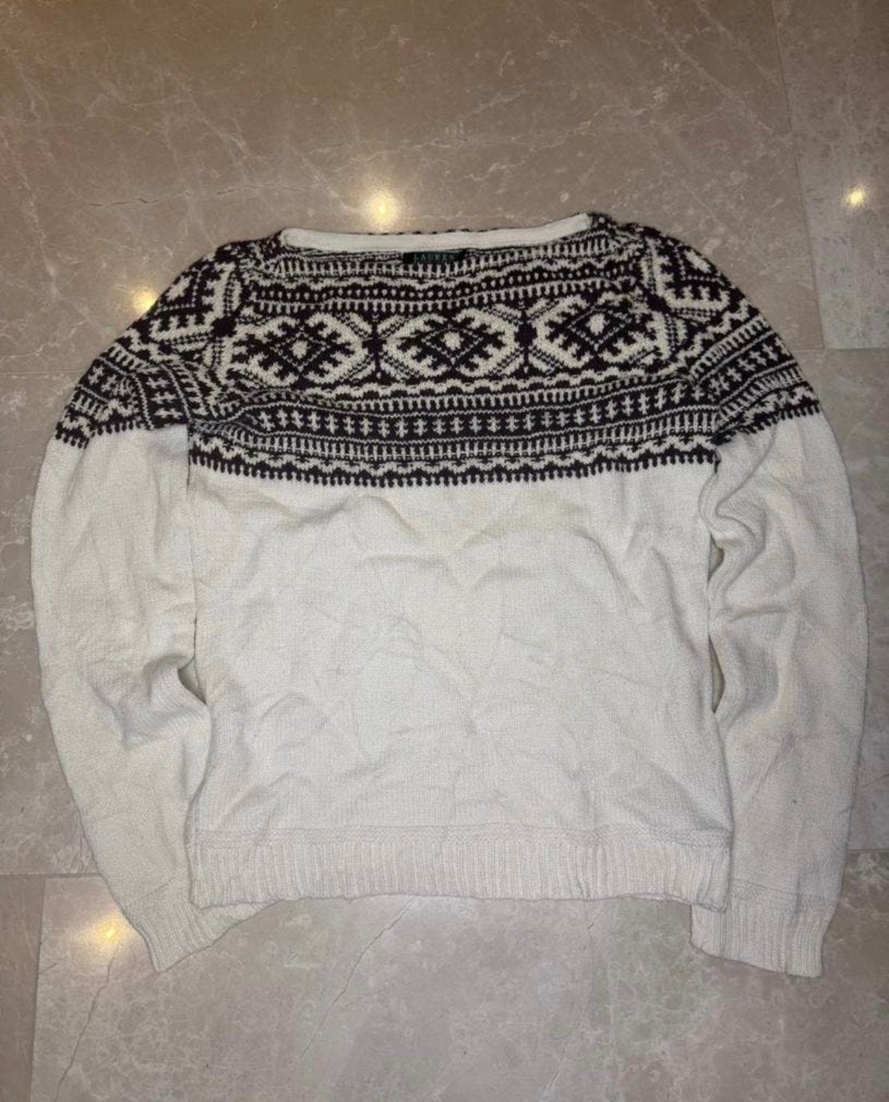 Ralph Lauren Trui, Kleding | Dames, Truien en Vesten, Ophalen of Verzenden, Zo goed als nieuw, Maat 36 (S), Wit