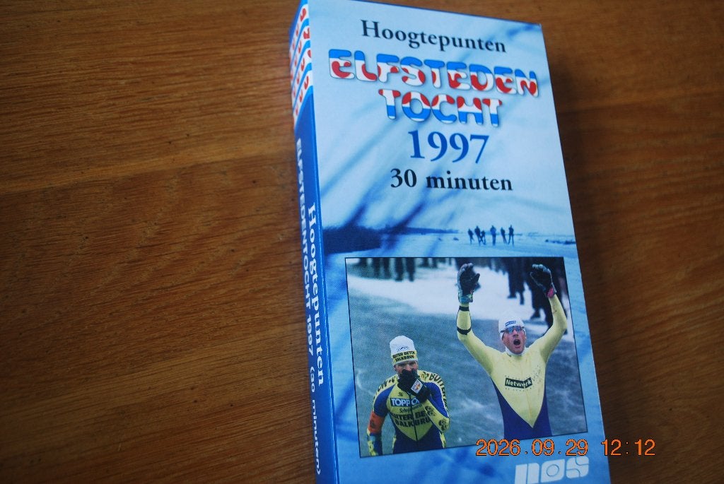Video elfstedentocht 1997, Gebruikt, Documentaire, Alle leeftijden, Ophalen of Verzenden