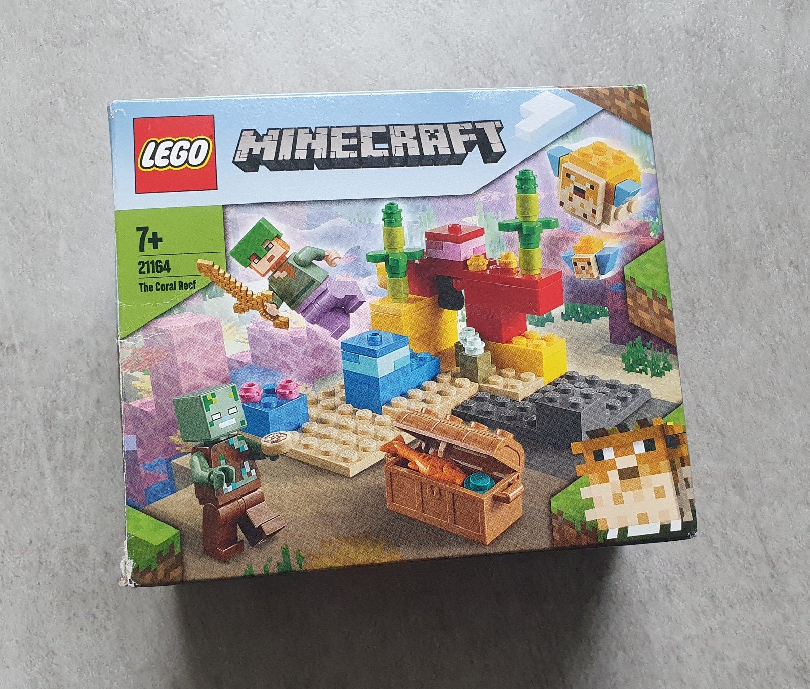 lego minecraft koraalrif, Ophalen of Verzenden