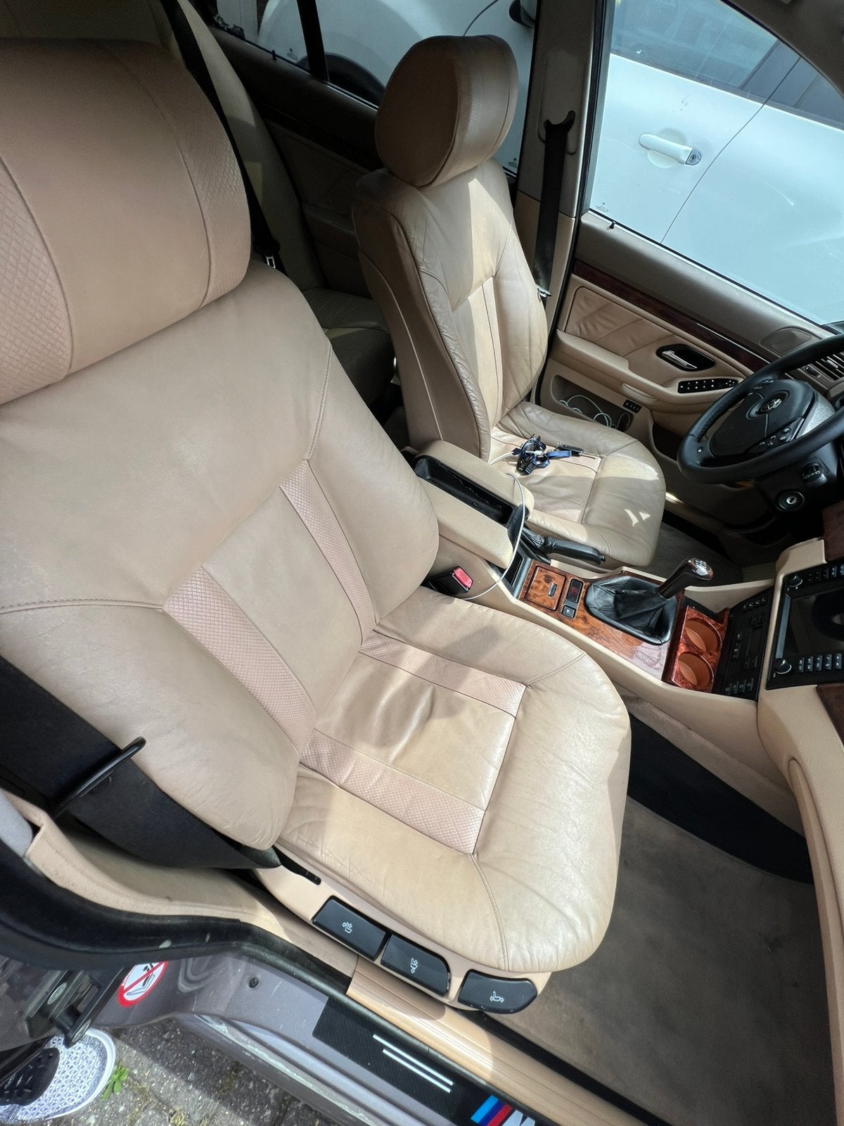 Beige stoelen BMW E39 facelift, Auto-onderdelen, Ophalen, Gebruikt, BMW
