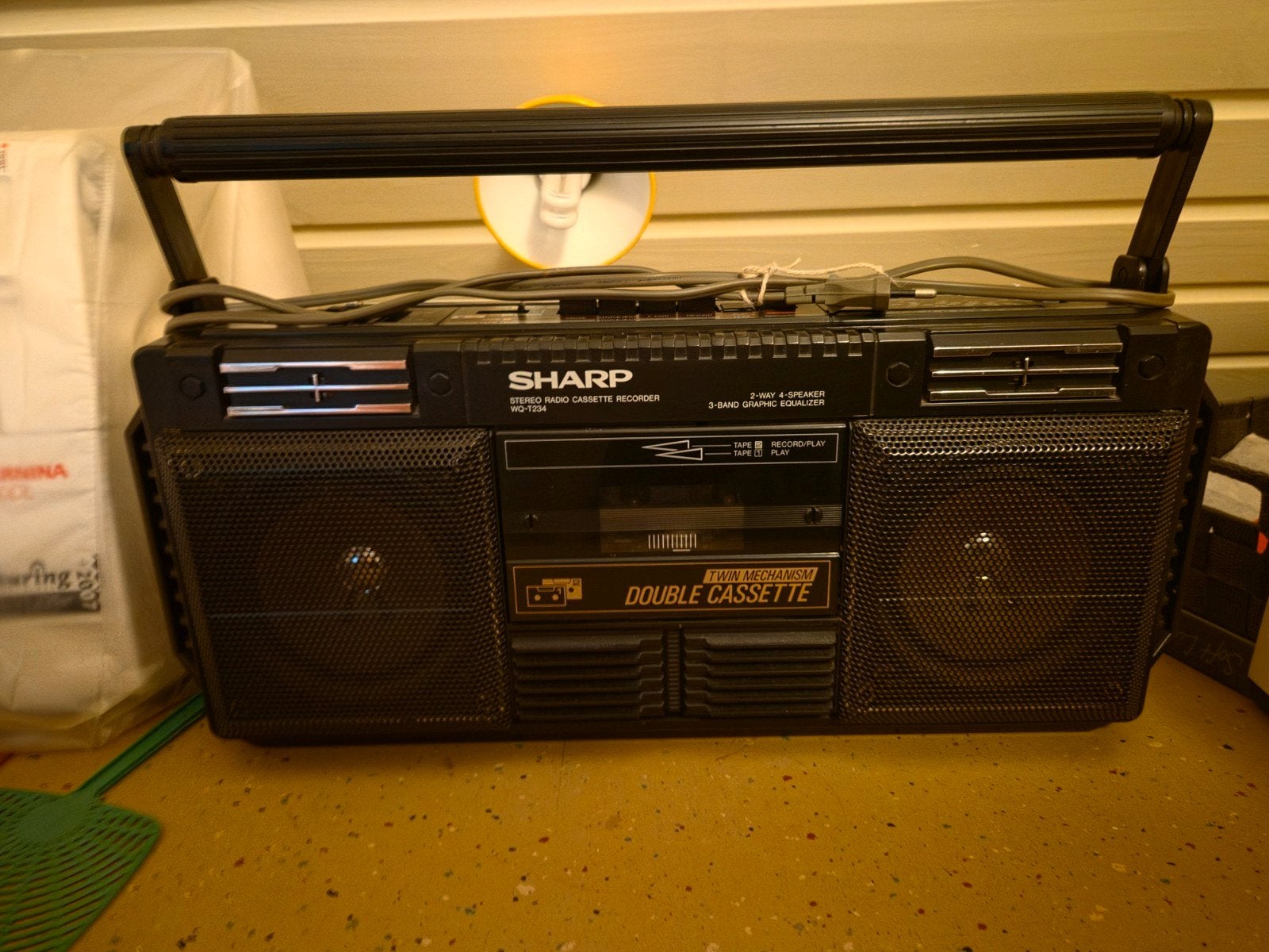 Sharp Stereo Radio Cassette Recorder WQ-T234, Ophalen of Verzenden, Bandrecorder