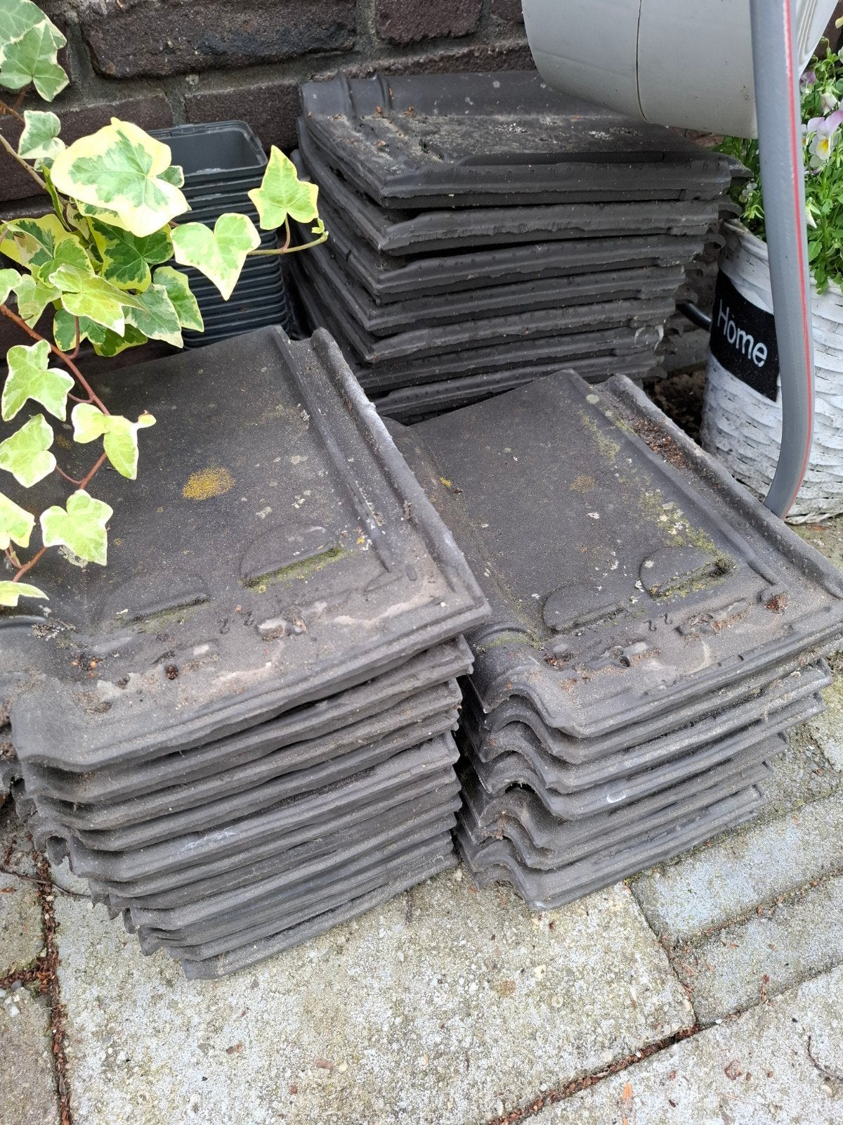 Gratis dakpannen, Ophalen, Gebruikt, Steen of Klei, 15 m² of meer