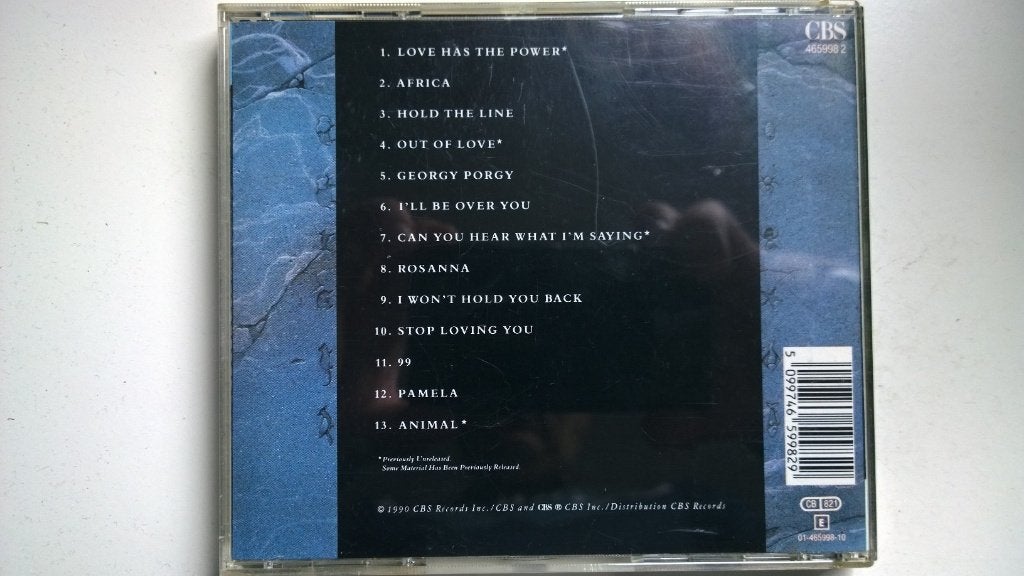 Toto - Past To Present 1977-1990, Ophalen of Verzenden, Zo goed als nieuw, Poprock