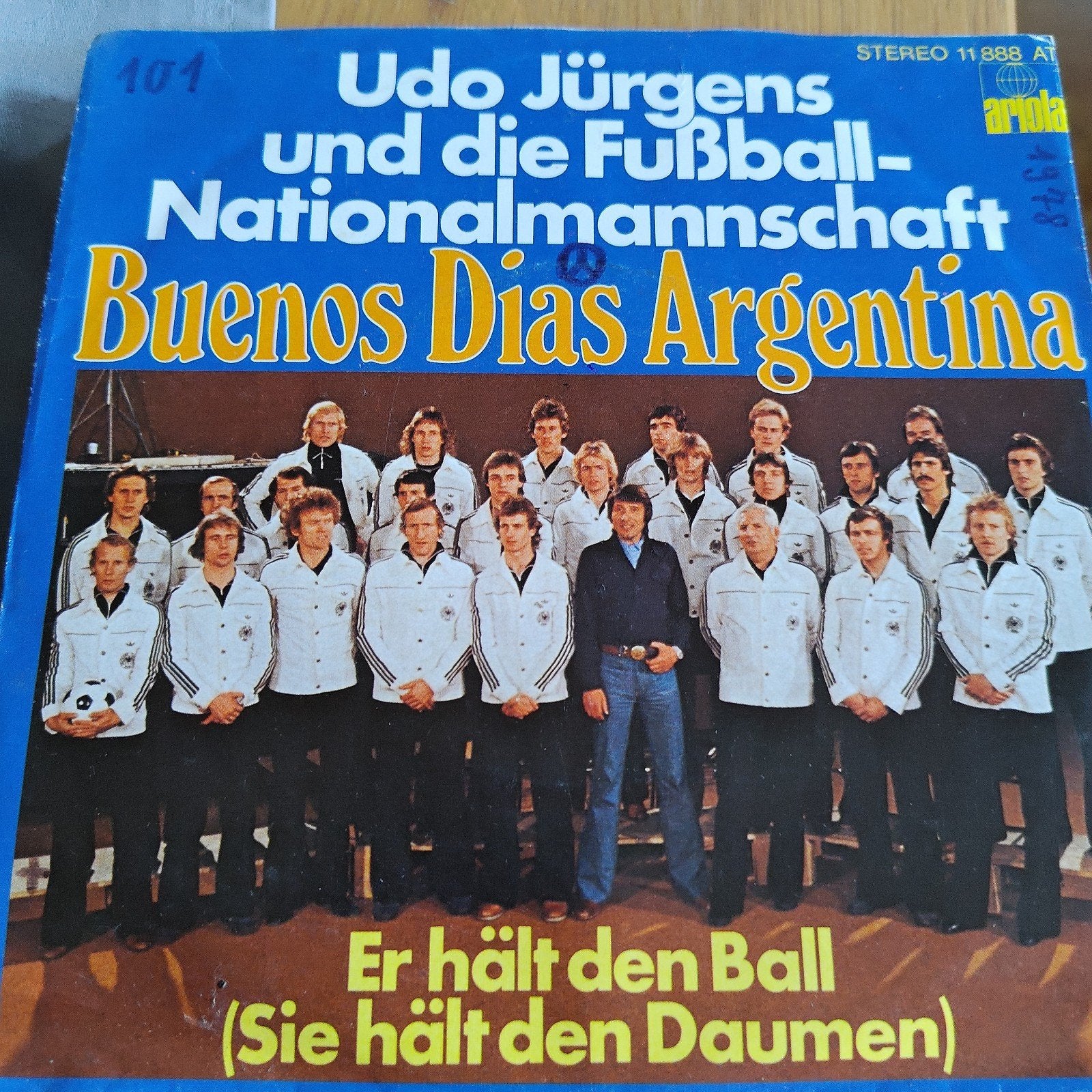 Udo Jürgens - Buenos Dias Argentina (Vinyl Single), Gebruikt, 7 inch, EP, Schlager