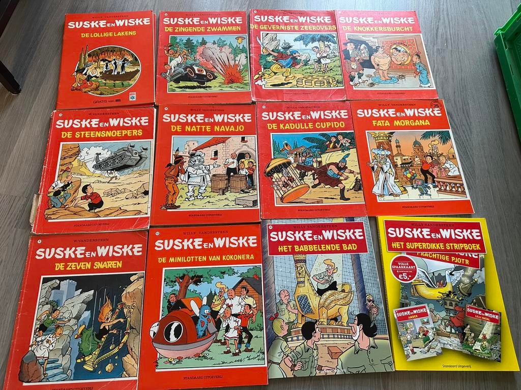 Suske en wiske, Boeken, Stripboeken, Meerdere stripboeken, Ophalen of Verzenden, Gelezen