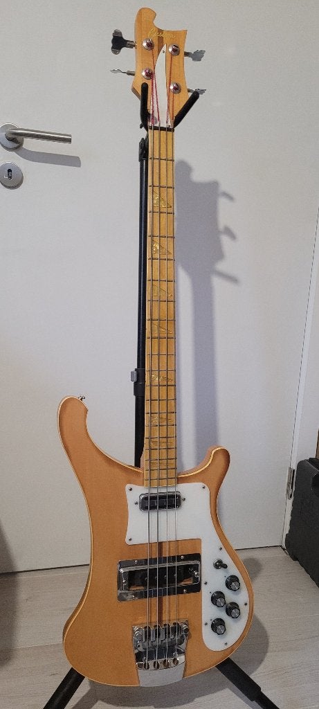 Rickenbacker 4001 kopie, Ophalen, Gebruikt, Elektrisch