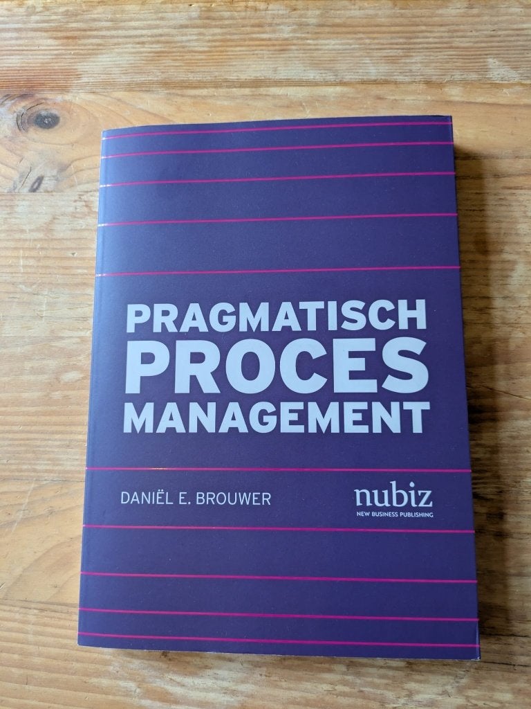 Lesboek Pragmatisch Procesmanagement, Ophalen, Programmeertaal of Theorie, Daniël E. Brouwer, Zo goed als nieuw